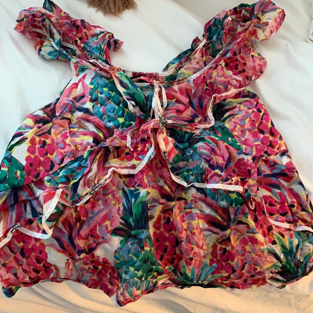 J. Crew floral top
